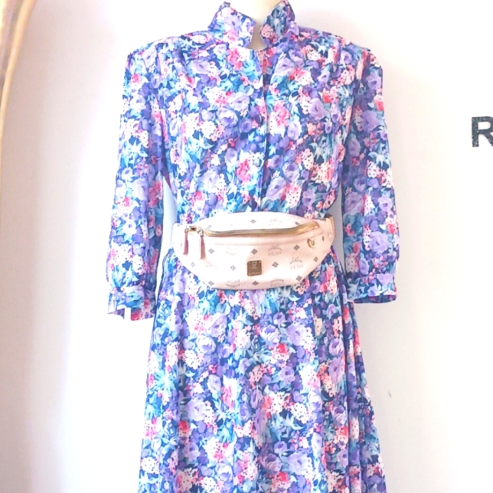FLORAL MIDI DRESS